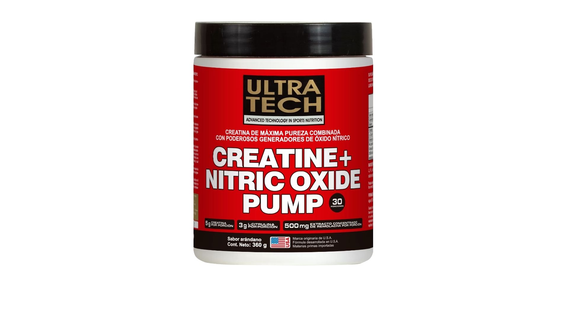 ULTRA TECH CREATINE + NITRIC OXIDE PUMP 360 GRS