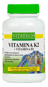 VITATECH VITAMINA K2 + D3 30 COMP