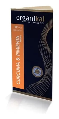 ORGANIKAL CURCUMA Y PIMIENTA 60 CAPS