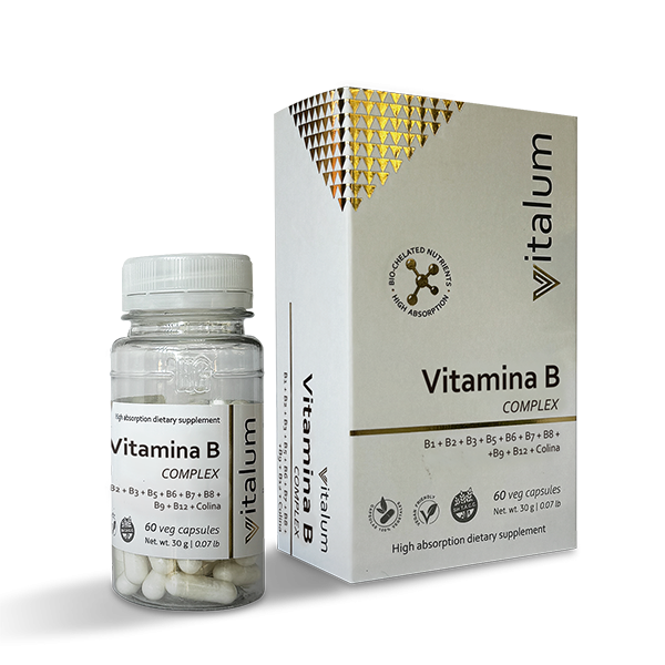 VITALUM VITAMINA B12 COMPLEX 30 CAPS