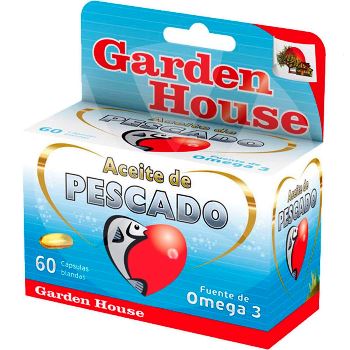 Garden House ACEITE DE PESCADO 60 comp