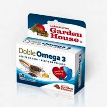 Garden House DOBLE OMEGA 3 60 caps