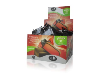 Benot BOMBON DE CHOCOLATE F.ROJOS 20 unid