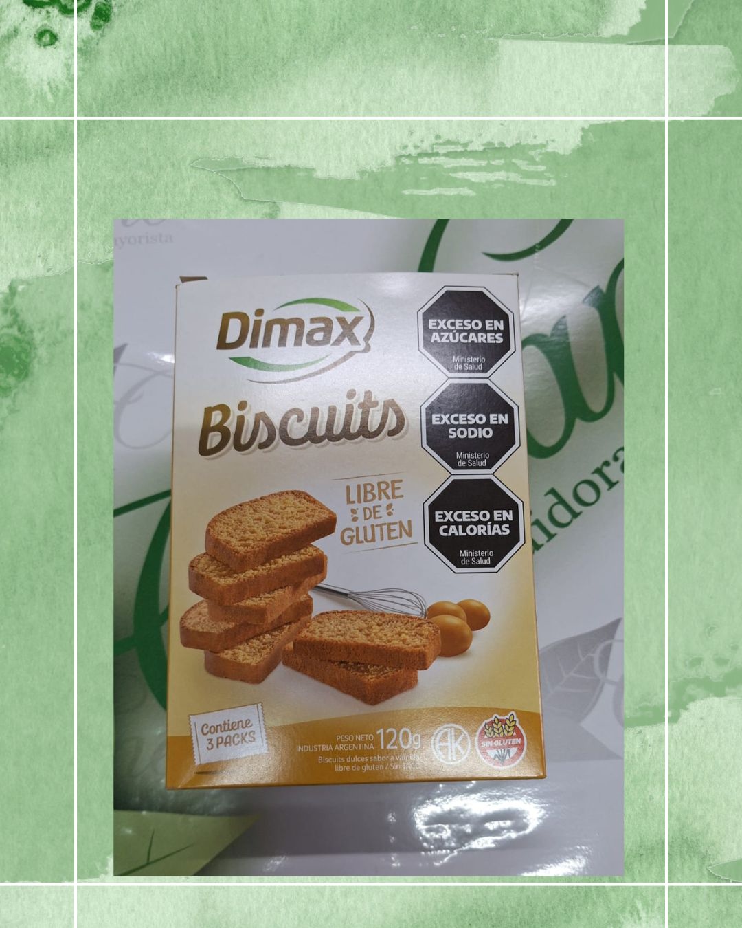 DIMAX BISCUITS 120 GRS