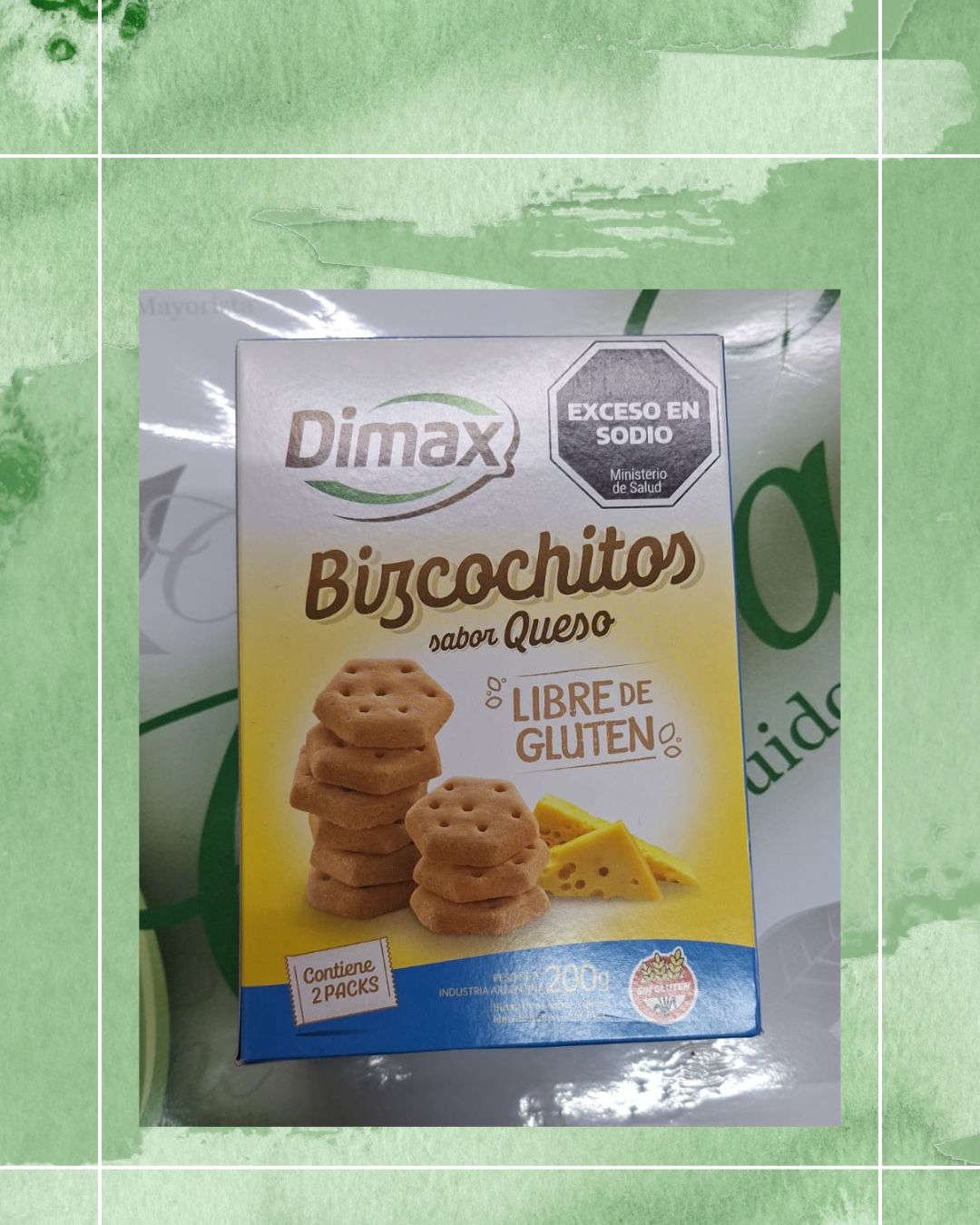 DIMAX BIZCHOCHITOS QUESO 200 GRS