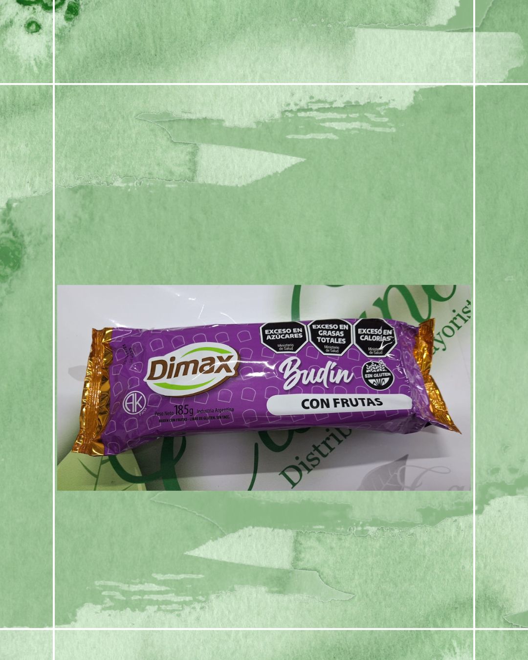 DIMAX BUDIN CON FRUTAS 185 GRS