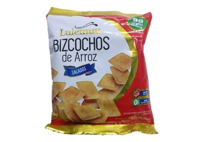 LULEMUU BIZCOCHOS SALADOS 50 GRS