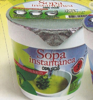 Argendiet SOPA INSTA. CON SAL 30 grs