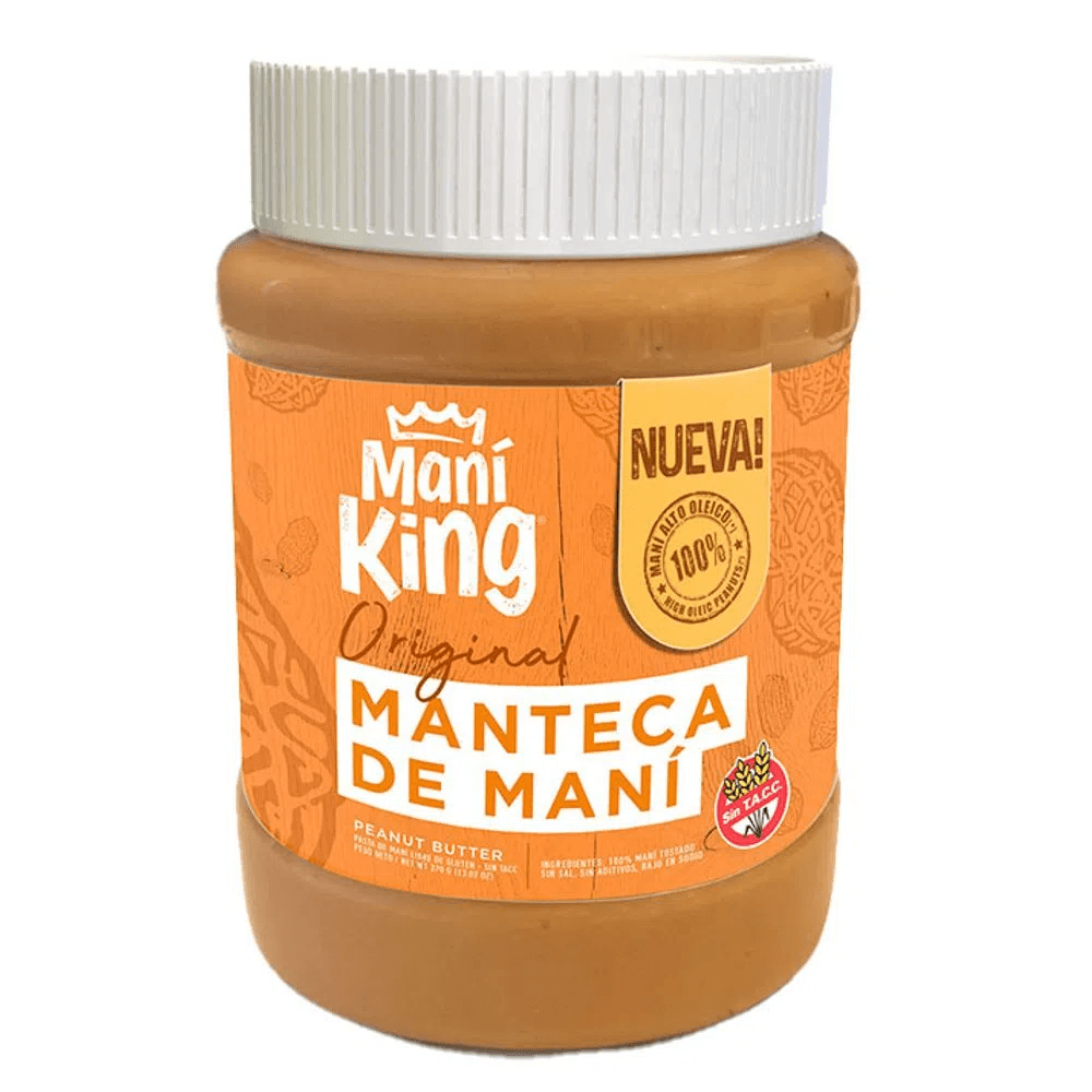 MANI KING MANTECA DE MANI 350 GRS