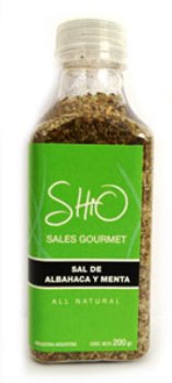 Shio SAL DE ALBAHACA Y MENTA 200grs