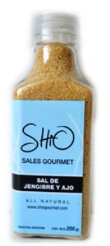 Shio SAL DE JENGIBRE Y AJO 200 grs