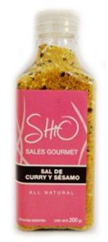 Shio SAL DE CURRY Y SESAMO 200grs