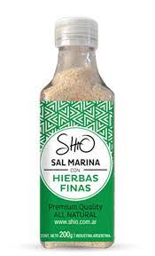 SHIO SAL MARINA CON HIERBAS FINAS 110 GRS