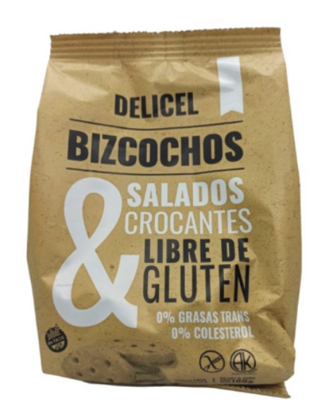 DELICEL BIZCOCHO SALADO 180 GRS