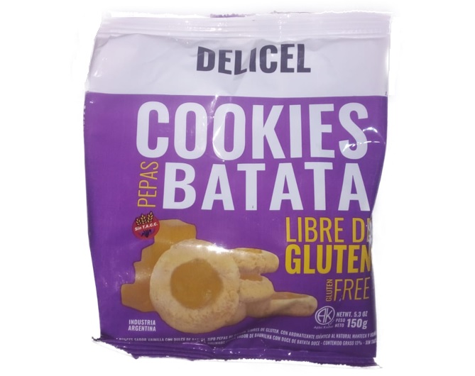DELICEL PEPAS DE BATATA 150 GRS
