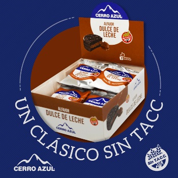 Cerro Azul ALFAJOR DULCE DE LECHE 12 unid