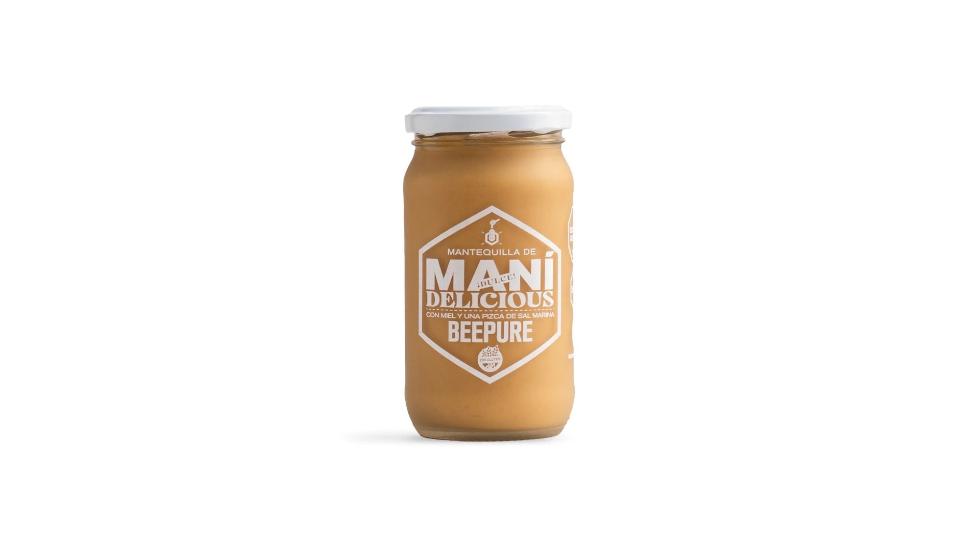 BEE PURE MANTEQULLA DE MANI DELICIOUS 350 GRS