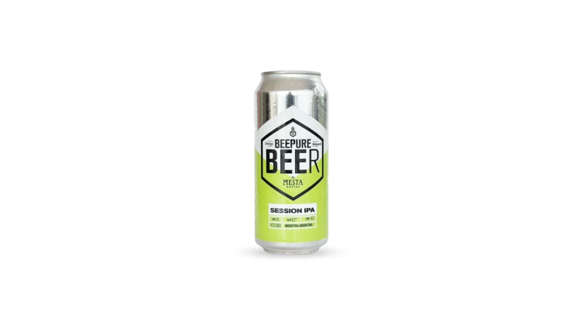 BEE PURE CERVEZA SESSION IPA 473 ML