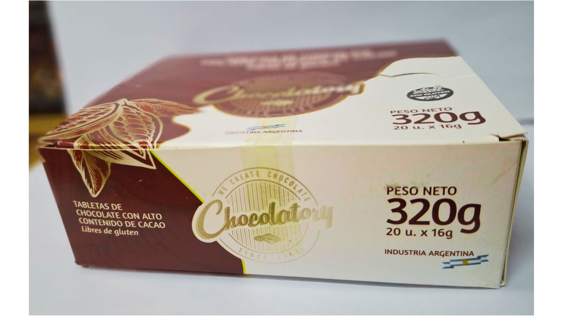 CHOCOLATORY TABLETAS DE CHOCOLATE 84 % 20 UNID