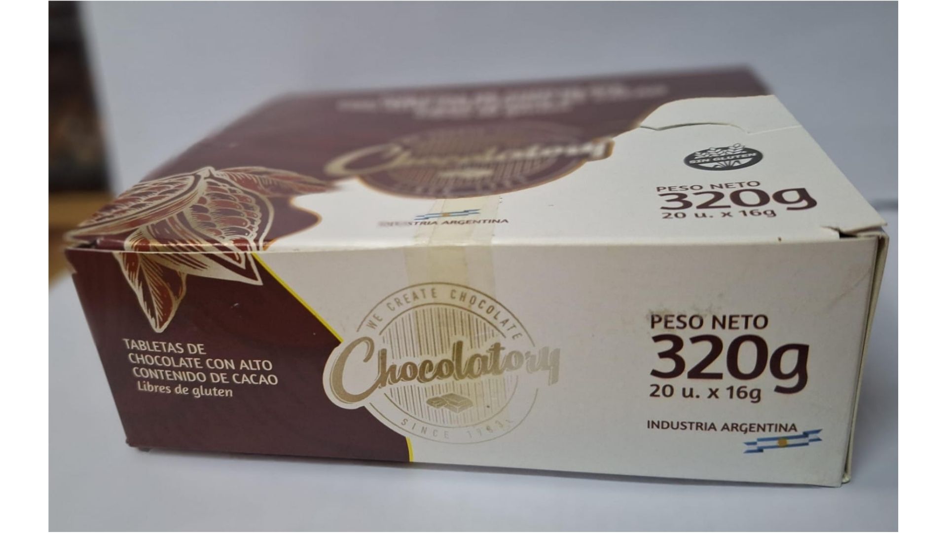 CHOCOLATORY TABLETAS DE CHOCOLATE 76% 20 UNID