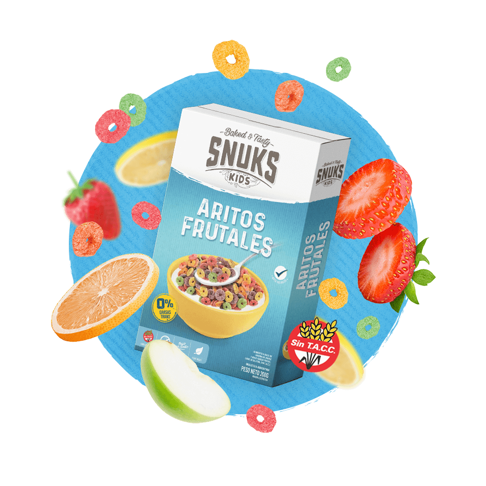 LASFOR SNUKS ARITOS FRUTALES 200 GRS