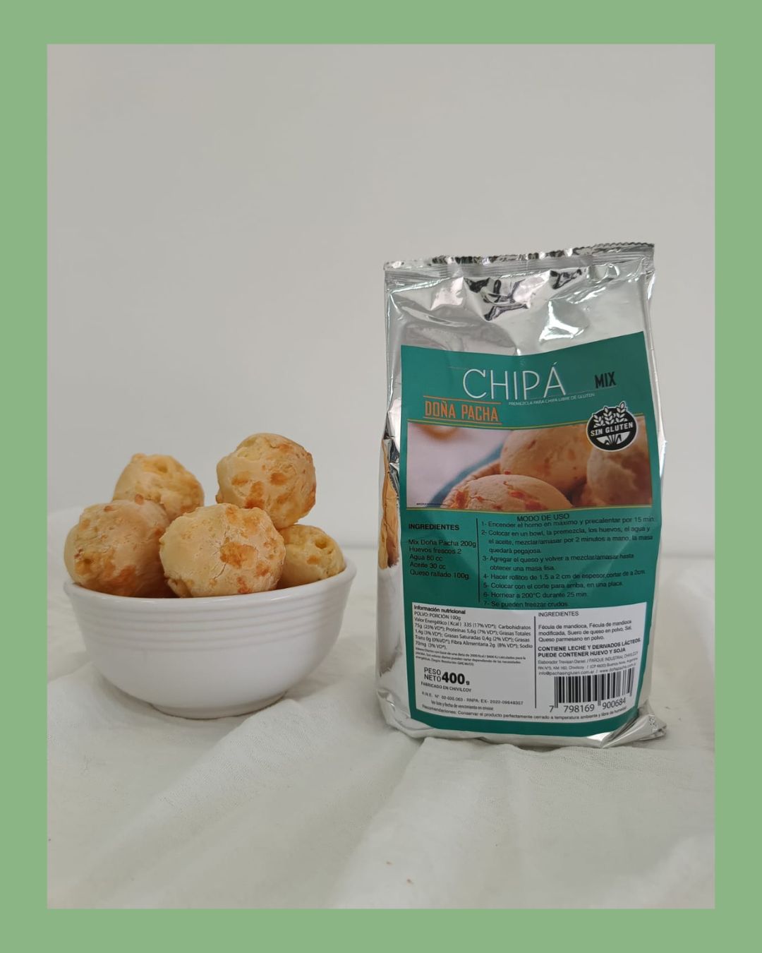 DOÑA PACHA CHIPA 400 GRS