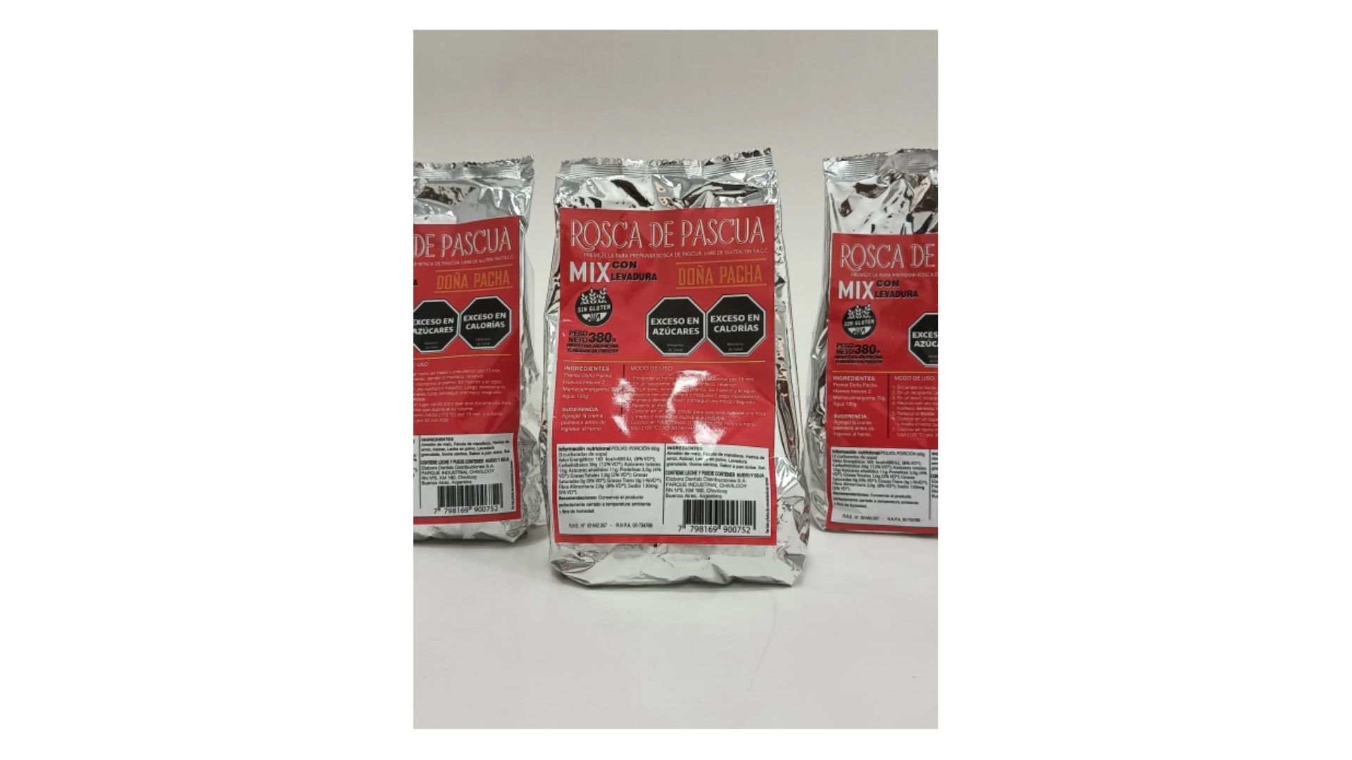 DOÑA PACHA PREMEZCLA ROSCA DE PASCUA 380 GRS