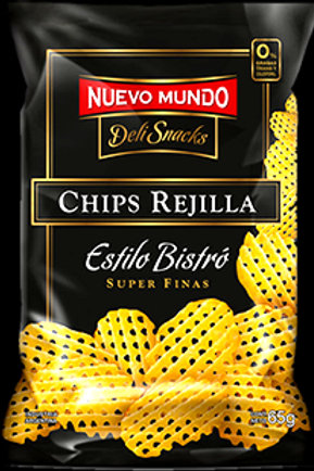 NUEVO MUNDO CHIPS PAPA REJILLA 65 GRS
