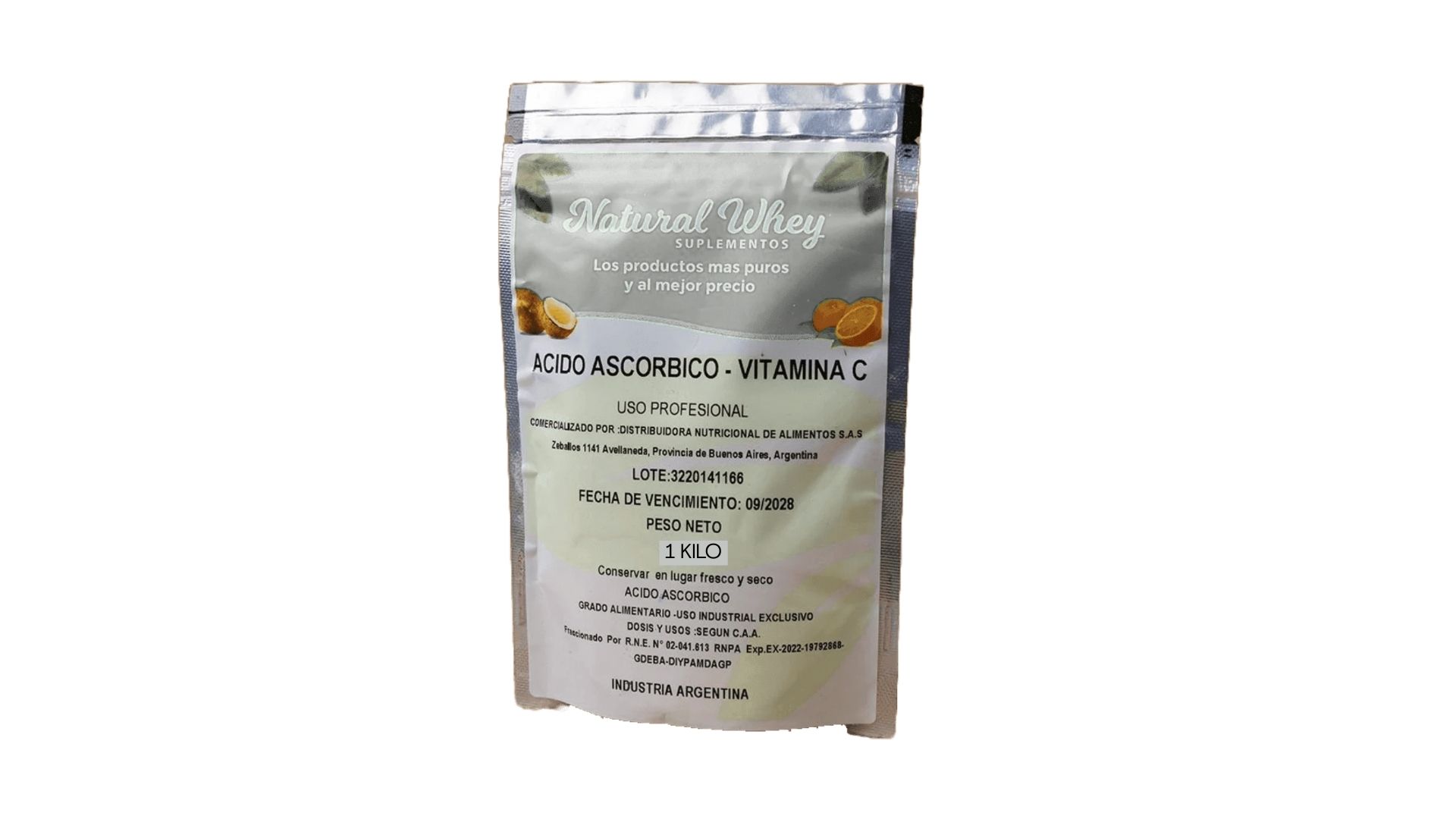 NATURAL WHEY ACIDO ASCORBICO 1 KG
