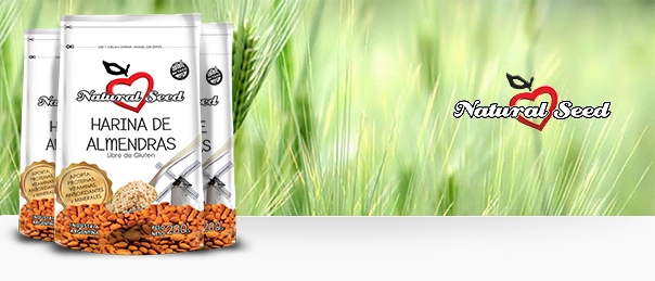 Natural Seed HARINA DE ALMENDRAS 200 grs