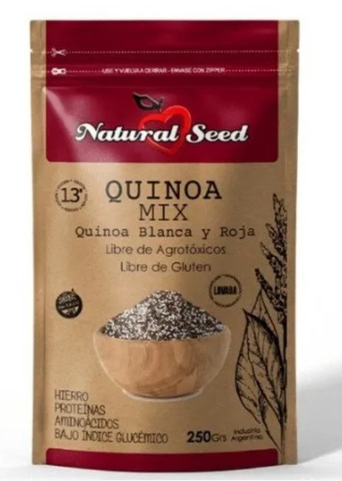 NATURAL SEED QUINOA MIX 250 GRS