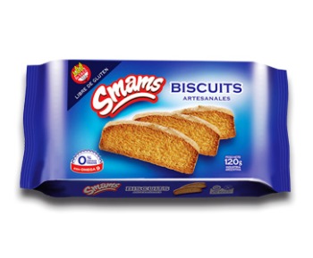 Smams BISCUITS ARTESANALES 120 grs