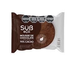 SUB&CO ALFAJOR MOUSSE DE CHOCOLATE CON CHIPS 18 UNID