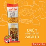 Zafran BARRA CAJU Y SEMILLA DE ZAPALLO 12 UNID