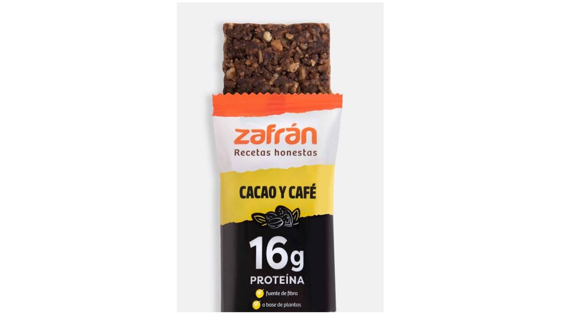 ZAFRAN BARRITAS PROTEINAS CACAO Y CAFE 12 UNID