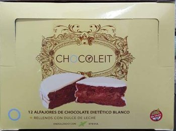 Chocoleit ALFAJOR BLANCO 12 unid