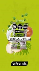 ENTRENUTS MANI TOSTADO CEBOLLA A LA CREMA 100 FRS
