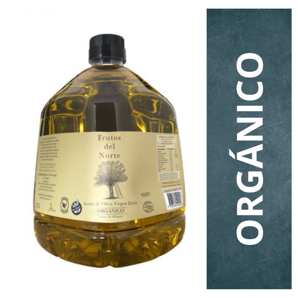 FRUTOS DEL NORTE ACEITE DE OLIVA VIRGEN EXTRA ORG 2 LTS