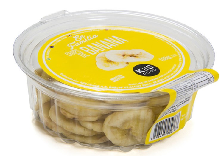 KOS FOOD BANANA CHIP 100 GRS