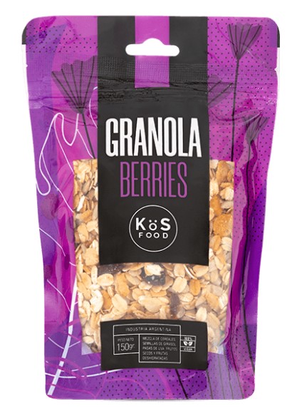 KOS FOOD GRANOLA ENERGETICA 150 GRS