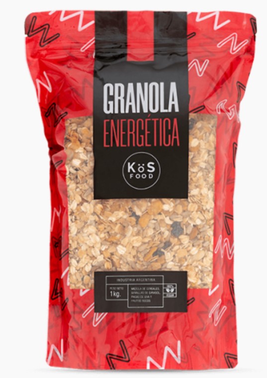 KOS FOOD GRANOLA ENERGETICA 1 KG