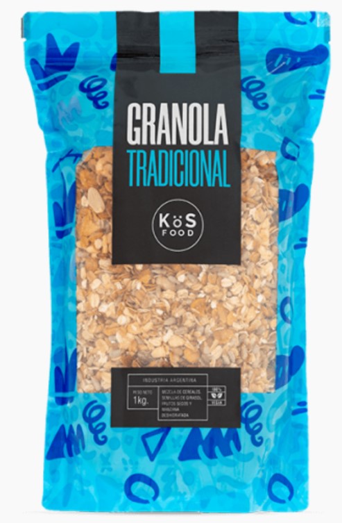 KOS FOOD GRANOLA TRADICIONAL 1 KG