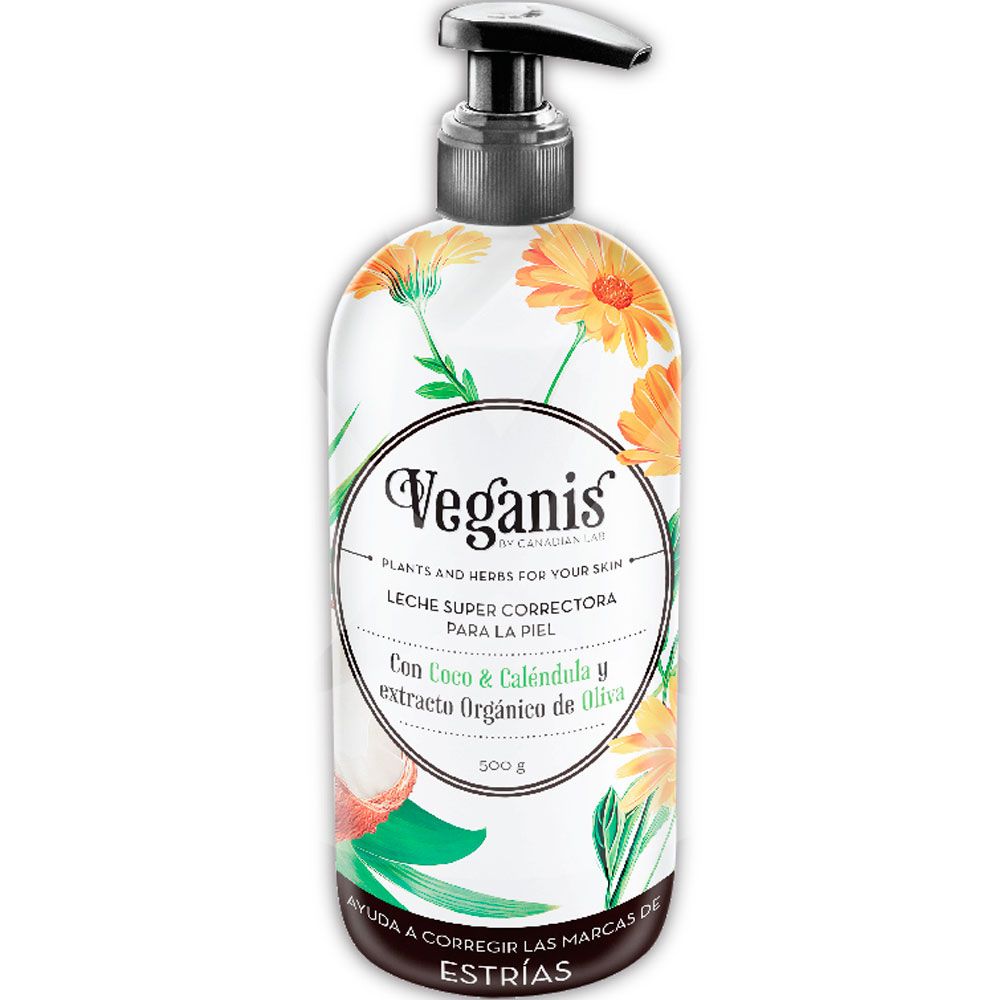 Veganis COCO, CALENDULA Y OLIVA 500 grs