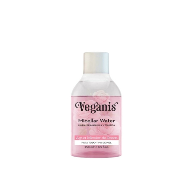 VEGANIS AGUA MICELAR DE ROSAS 250 ML