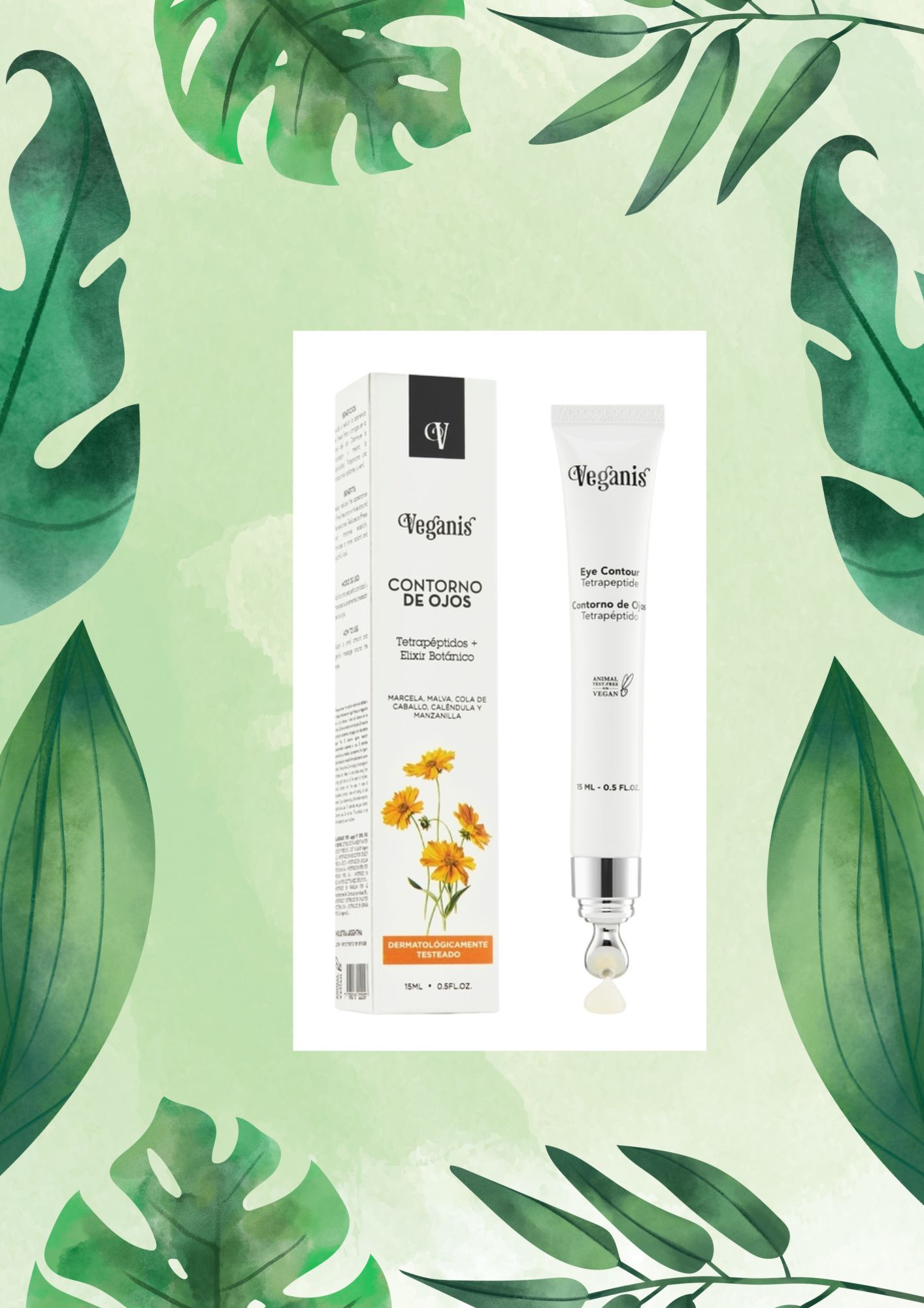 VEGANIS CONTORNO DE OJOS 15 ML