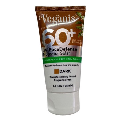 VEGANIS PROTECTOR SOLAR 60+ DARK 36 ML