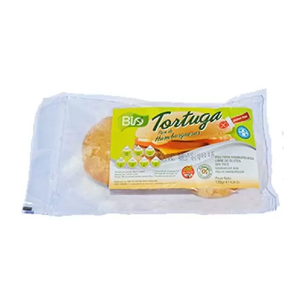 BIOO TORTUGA PAN DE HAMBURGUESA 120 GRS