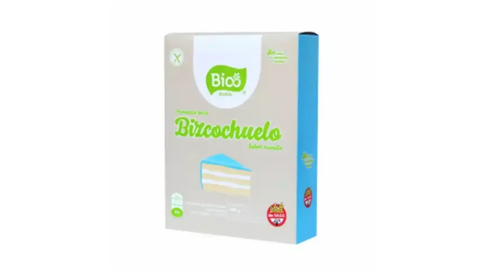 BIOO PREMEZCLA BIZCOCHUELO VAINILLA 480 GRS