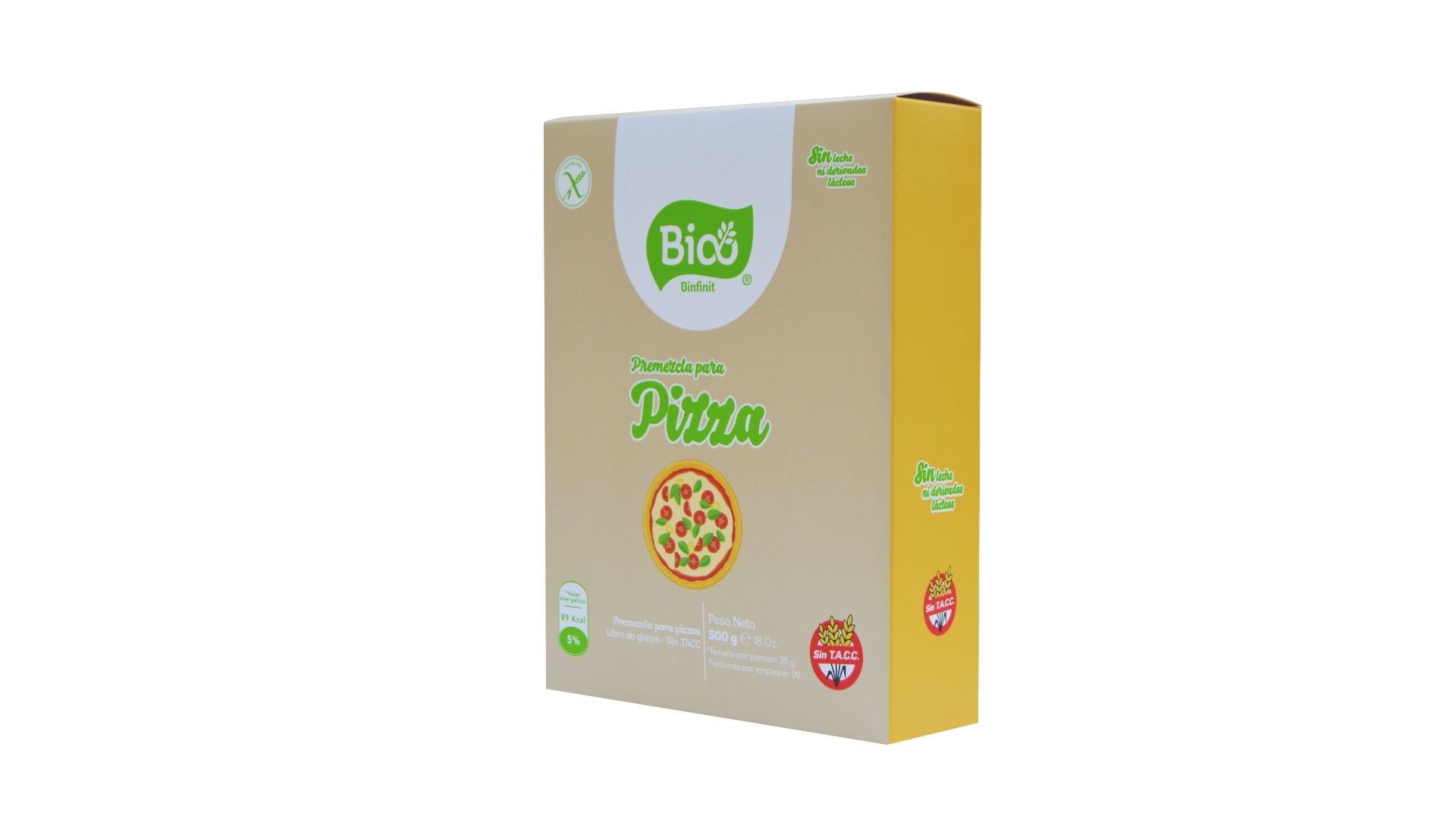 BIOO PREMEZCLA PIZZA 500 GRS