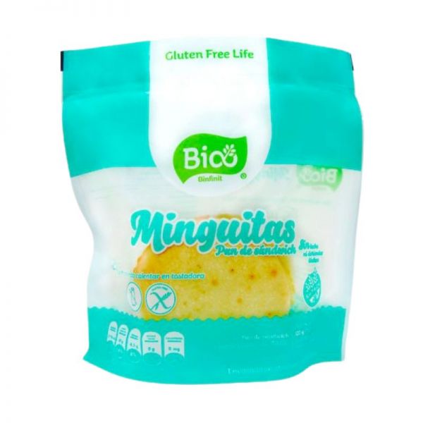 BIOO MINGUITA PAN DE SANDWICH 120 GRS